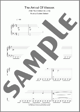 The Arrival Of Wessex (from Shakespeare In Love)(Stephen Warbeck) 楽譜 ピアノ（ソロ） ダウンロード