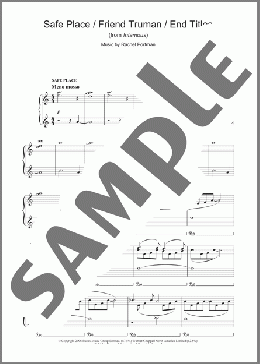 Safe Place/Friend Truman/End Titles (from Infamous)(Rachel Portman) 楽譜 ピアノ（ソロ） ダウンロード