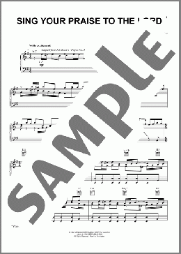 Sing Your Praise To The Lord(Amy Grant/Rich Mullins) 楽譜 ピアノ & ボーカル & ギター ダウンロード