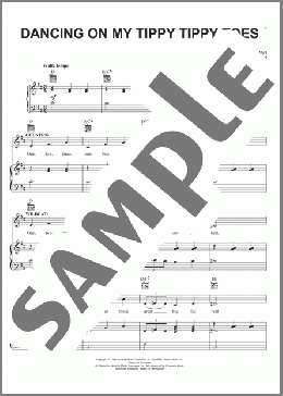 Dancing On My Tippy Tippy Toes(Cy Coleman/Wildcat (Musical)) 楽譜 ピアノ & ボーカル & ギター ダウンロード