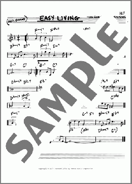 Easy Living(Billie Holiday) 楽譜 その他 ダウンロード