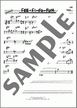 Fee-Fi-Fo-Fum(Wayne Shorter) 楽譜 その他 ダウンロード