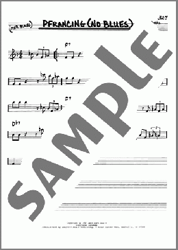 Pfrancing (No Blues)(Miles Davis) 楽譜 その他 ダウンロード