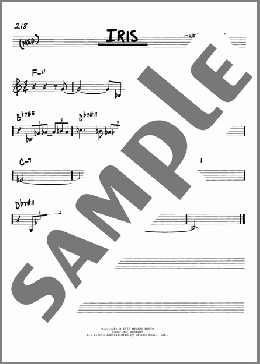 Iris(Wayne Shorter) 楽譜 その他 ダウンロード