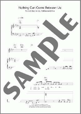 Nothing Can Come Between Us(Sade) 楽譜 その他 ダウンロード