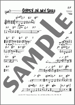 Gypsy In My Soul(Moe Jaffe) 楽譜 その他 ダウンロード