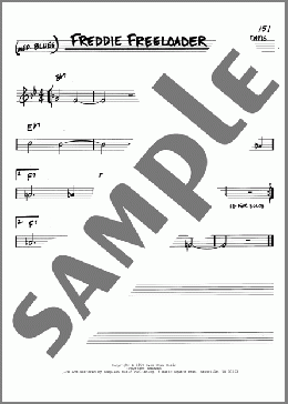 Freddie Freeloader(Miles Davis) 楽譜 その他 ダウンロード