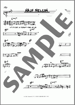 Half Nelson(Miles Davis) 楽譜 その他 ダウンロード