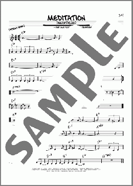 Meditation (Meditacao)(Norman Gimbel/Antonio Carlos Jobim) 楽譜 その他 ダウンロード