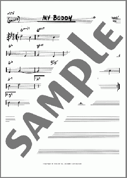 My Buddy(Gus Kahn) 楽譜 その他 ダウンロード