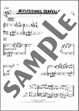 Mysterious Traveller(Wayne Shorter) 楽譜 その他 ダウンロード