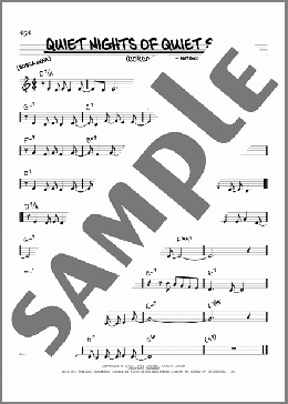 Quiet Nights Of Quiet Stars (Corcovado)(Antonio Carlos Jobim) 楽譜 その他 ダウンロード