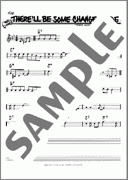 There'll Be Some Changes Made(Billy Higgins) 楽譜 その他 ダウンロード