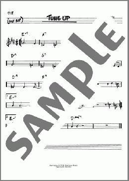 Tune Up(Miles Davis) 楽譜 その他 ダウンロード