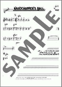 Woodchopper's Ball(Woody Herman) 楽譜 その他 ダウンロード