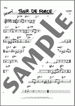Tour De Force(Dizzy Gillespie) 楽譜 その他 ダウンロード
