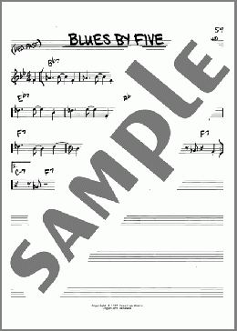 Blues By Five(Miles Davis) 楽譜 その他 ダウンロード