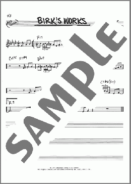 Birk's Works(Dizzy Gillespie) 楽譜 その他 ダウンロード