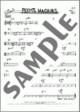 Petits Machins(Miles Davis) 楽譜 その他 ダウンロード