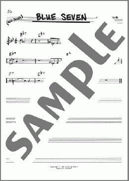 Blue Seven(Sonny Rollins) 楽譜 その他 ダウンロード