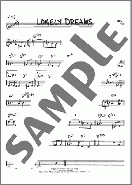 Lonely Dreams(Terry Gibbs) 楽譜 その他 ダウンロード