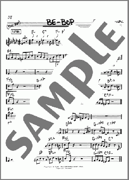 Be-Bop(Dizzy Gillespie) 楽譜 その他 ダウンロード