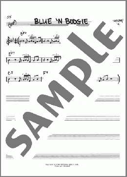 Blue 'N Boogie(Dizzy Gillespie) 楽譜 その他 ダウンロード