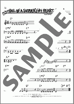 (All Of A Sudden) My Heart Sings(Paul Anka) 楽譜 その他 ダウンロード
