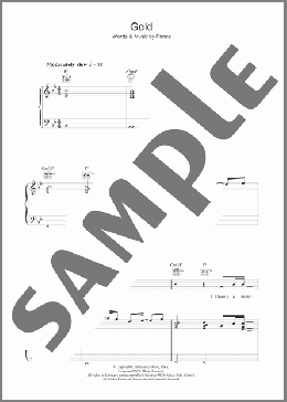 Gold(Prince) 楽譜 その他 ダウンロード