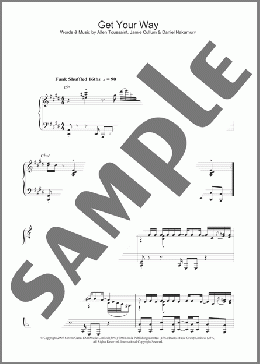 Get Your Way(Jamie Cullum) 楽譜 ピアノ（ソロ） ダウンロード