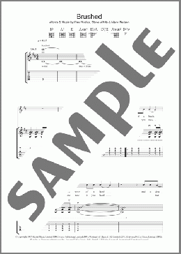 Brushed(Paul Weller) 楽譜 ギター（ソロ） ダウンロード