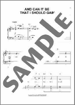And Can It Be That I Should Gain (arr. Phillip Keveren)(Charles Wesley) 楽譜 ピアノ（ソロ） ダウンロード