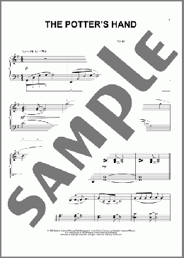 The Potter's Hand (arr. Phillip Keveren)(Darlene Zschech) 楽譜 ピアノ（ソロ） ダウンロード