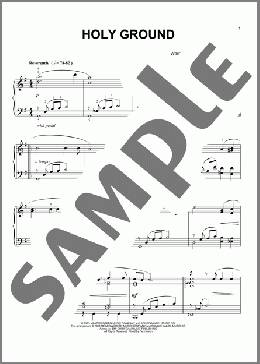 Holy Ground (arr. Phillip Keveren)(Geron Davis) 楽譜 ピアノ（ソロ） ダウンロード