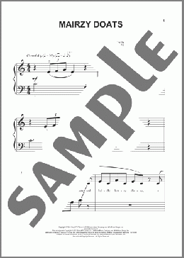 Mairzy Doats (arr. Phillip Keveren)(Al Hoffman) 楽譜 その他 ダウンロード