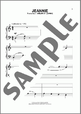 Jeannie (arr. Phillip Keveren)(TV Theme Song/Hugh Montenegro) 楽譜 その他 ダウンロード
