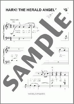 Hark! The Herald Angels Sing (arr. Phillip Keveren)(Charles Wesley) 楽譜 ピアノ（ソロ） ダウンロード