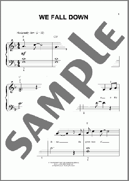 We Fall Down (arr. Phillip Keveren)(Kutless/Chris Tomlin) 楽譜 ピアノ（ソロ） ダウンロード