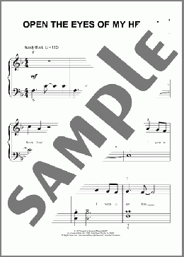 Open The Eyes Of My Heart (arr. Phillip Keveren)(Sonicflood/Paul Baloche) 楽譜 ピアノ（ソロ） ダウンロード