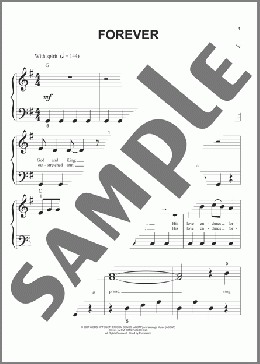 Forever (arr. Phillip Keveren)(Chris Tomlin) 楽譜 ピアノ（ソロ） ダウンロード