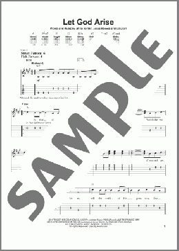 Let God Arise(Chris Tomlin) 楽譜 ギター（ソロ） ダウンロード