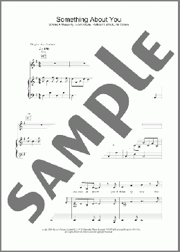 Something About You(Lucie Silvas) 楽譜 その他 ダウンロード