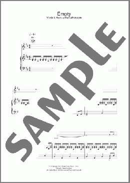 Empty(Ray LaMontagne) 楽譜 その他 ダウンロード