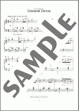 Cossack Dance(Christos Tsitsaros/Hal Leonard Student Piano Library) 楽譜 ピアノ（ソロ） ダウンロード
