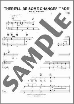 There'll Be Some Changes Made(Billy Higgins) 楽譜 ピアノ & ボーカル & ギター ダウンロード