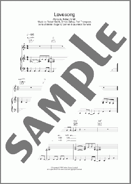 Lovesong(The Cure) 楽譜 その他 ダウンロード