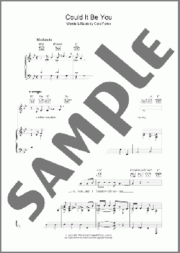 Could It Be You(Cole Porter) 楽譜 その他 ダウンロード