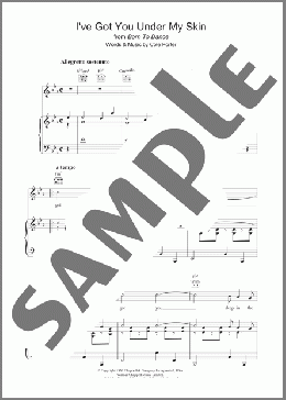 I've Got You Under My Skin(Cole Porter) 楽譜 その他 ダウンロード