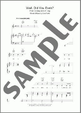 Well, Did You Evah?(Cole Porter) 楽譜 その他 ダウンロード