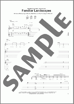 Familiar Landscapes(New Found Glory) 楽譜 ギター（ソロ） ダウンロード